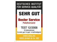 iloxx – DISQ 12/2008: iloxx "sehr gut"